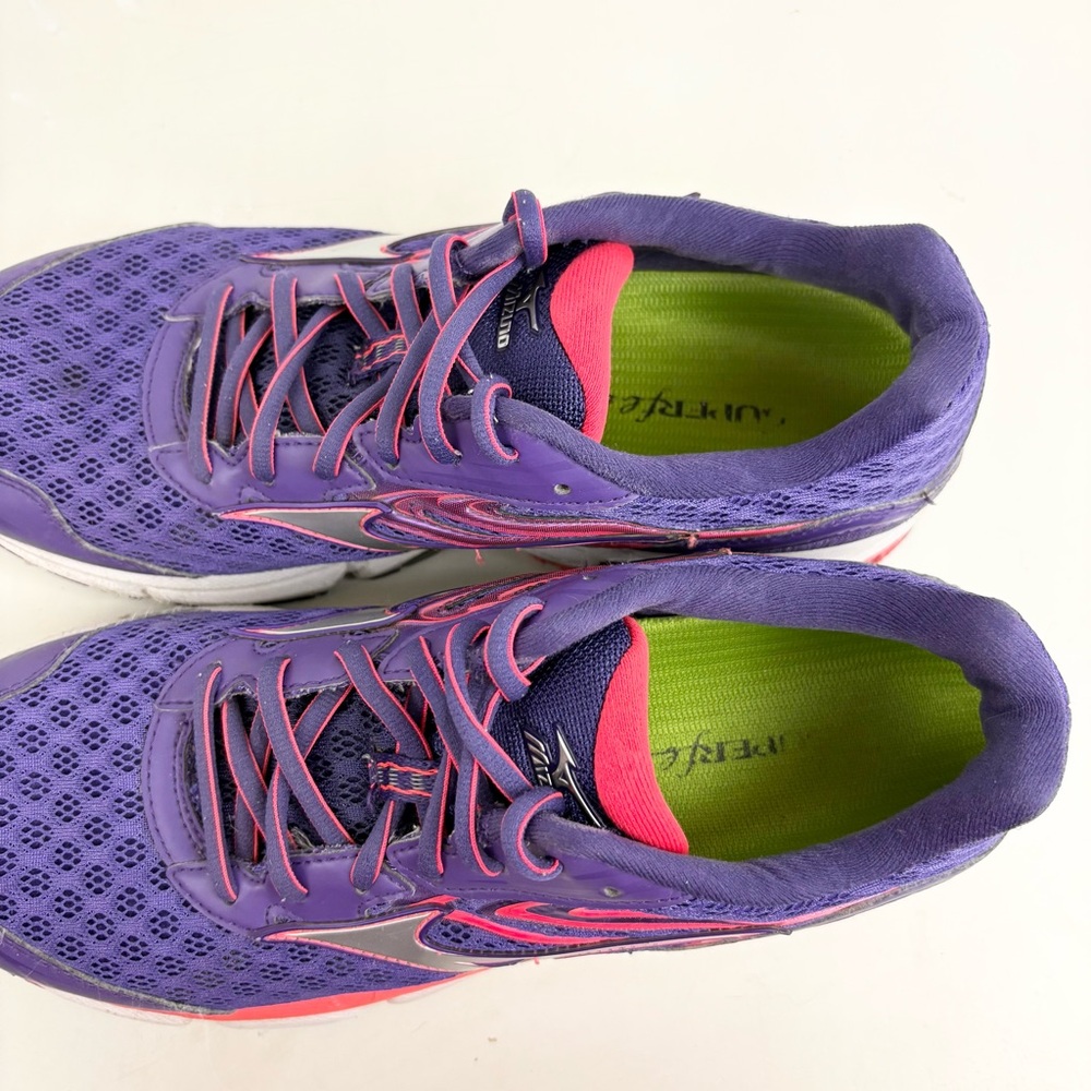 Mizuno Wave Inspire 12 Purple Women's Running Shoes Size 9.5 - Picture 10 of 12